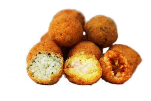 Immagine di ARANCINE MIGNON MIX FRITTE GR. 28