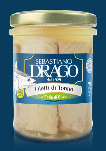 Immagine di FILETTI DI TONNO ALL'OLIO DI OLIVA GR. 200