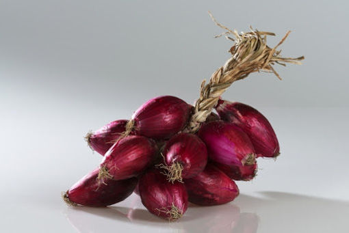Picture of RED ONION OF TROPEA I.G.P. BRAIDED 