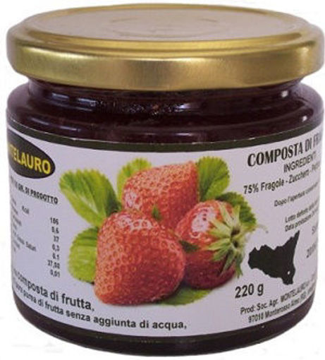 Image de CONFITURE DE FRAISE EXTRA GR. 220