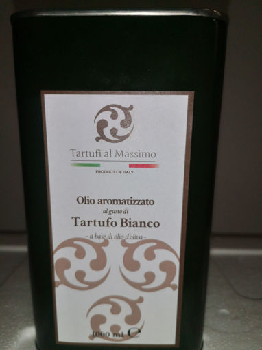 Immagine di OLIO EXTRAV.  D'OLIVA AL TARTUFO BIANCO lattina lt.1