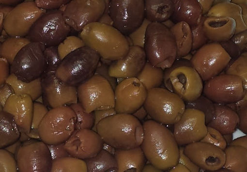 Picture of  PITTED BLACK OLIVES IN BRINE 