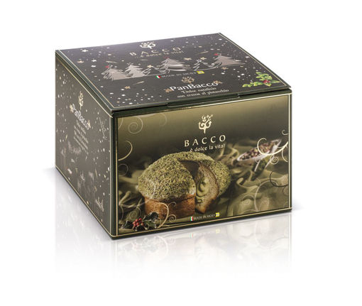 Picture of PANETTONE WITH PISTACHIO GR.900 BACCO