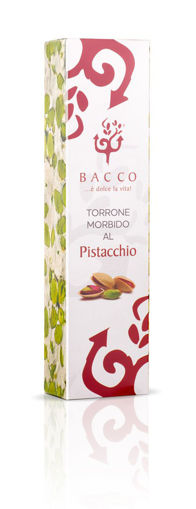 Picture of SOFT NOUGAT WITH PISTACHIO GR.150 BACCO