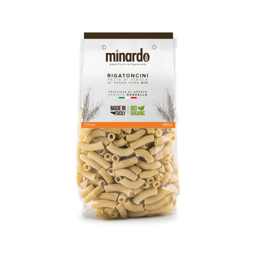 Immagine di RIGATONCINI DI SEMOLA DI GRANO DURO BIO GR.500