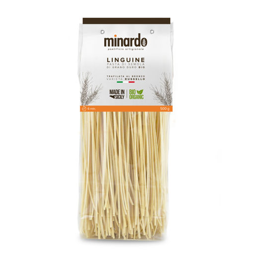 Immagine di LINGUINE DI SEMOLA DI GRANO DURO BIO GR.500