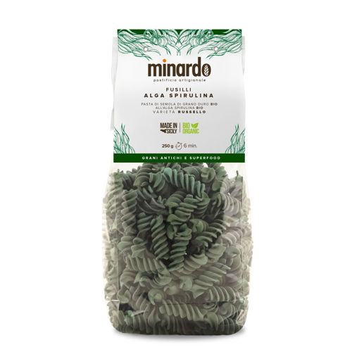 Immagine di FUSILLI ALL'ALGA SPIRULINA BIO GR.250