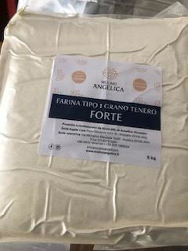 Immagine di FARINA DI GRANO TENERO ITALIA TIPO 1 FORTE (KG.5) S/V