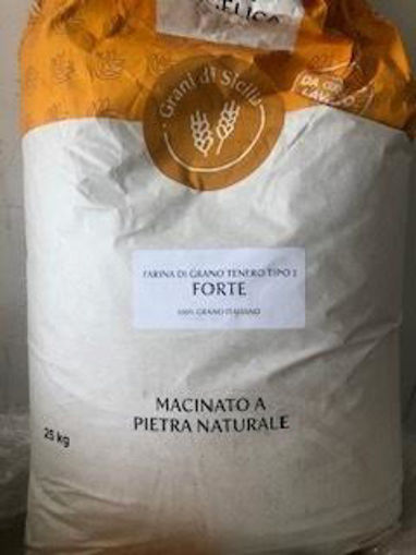 Immagine di FARINA DI GRANO TENERO ITALIA TIPO 1 FORTE (KG.12,5)