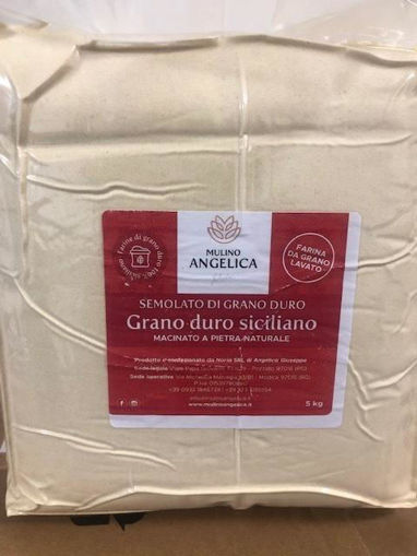 Immagine di FARINA DI SEMOLATO DI GRANO DURO SICILIANO (KG.5) S/V