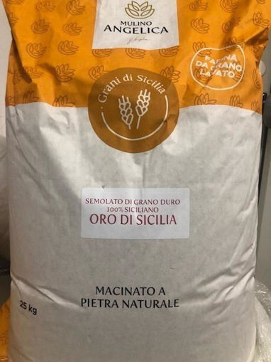 Immagine di FARINA DI SEMOLATO DI GRANO DURO SICILIANO (KG.12,5)