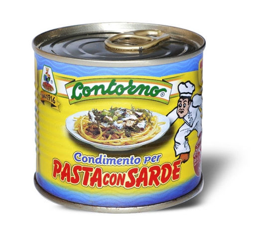 Picture of SEASONING PASTA WITH SARDINES GR.240
