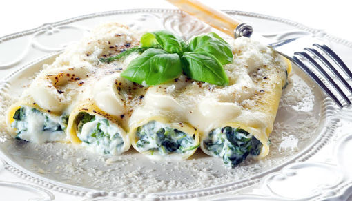 Immagine di CANNELLONI RICOTTA E SPINACI