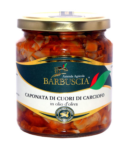 Immagine di CAPONATA DI CUORI DI CARCIOFO IN O.O. GR.314 BARBUSCIA