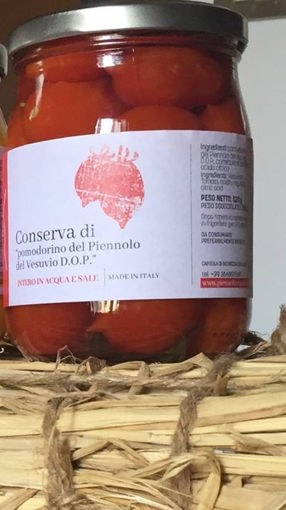 Immagine di POMODORINO DEL PIENNOLO ROSSO  DOP INTERO IN ACQUA VASO KG.1