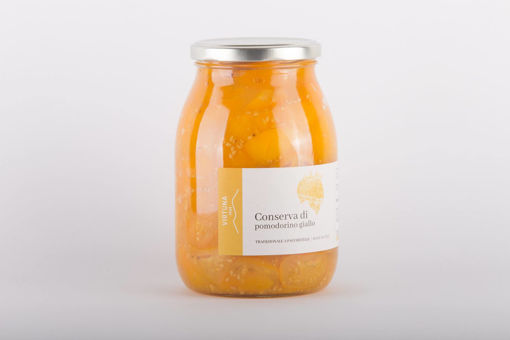 Immagine di POMODORINO DEL PIENNOLO GIALLO PACCHETELLE IN ACQUA VASO KG.1