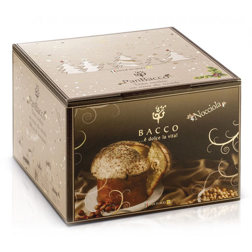 Picture of HAZELNUT PANETTONE GR.900 BACCO