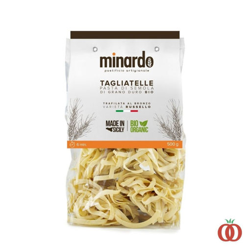 Immagine di TAGLIATELLE DI SEMOLA DI GRANO DURO BIO GR.500