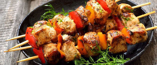 Immagine di SPIEDINI CLASSICI Senza Maiale (peperoni,cipolla,vitello,pollo)