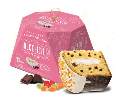 Immagine di PANETTONE CASSATA SICILIANA GR.800 DAIS