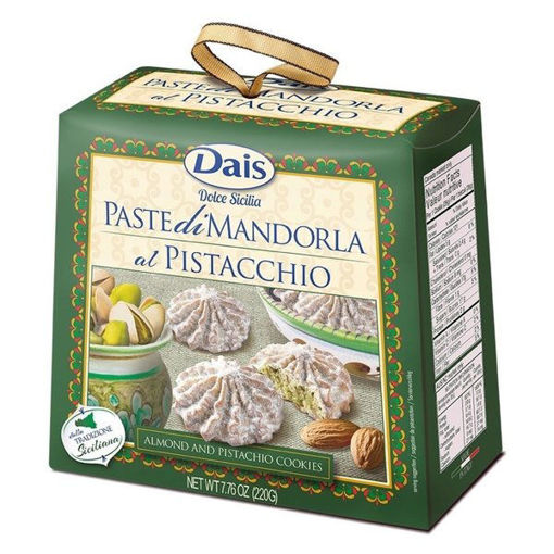 Immagine di PASTE DI MANDORLA AL PISTACCHIO GR.220 DAIS