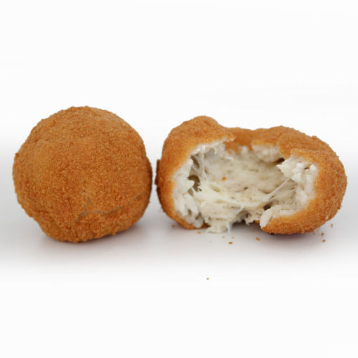 Immagine di ARANCINE CACIO E PEPE ROTONDE FRITTE GR.210