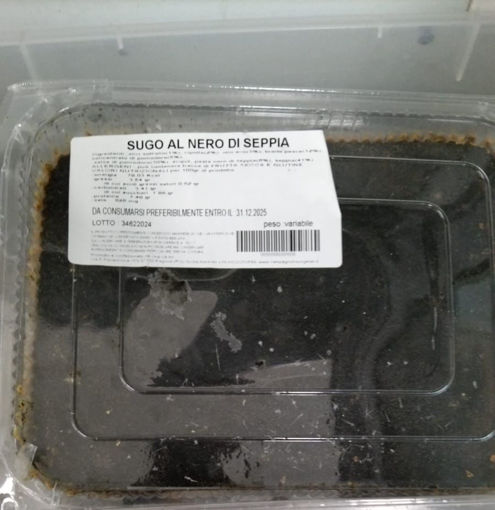 Immagine di SUGO AL NERO DI SEPPIA GR.400 Ca CONGELATO