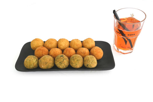 Immagine di ARANCINE MIGNON MIX FRITTE GR.28 (KG. 7,5)