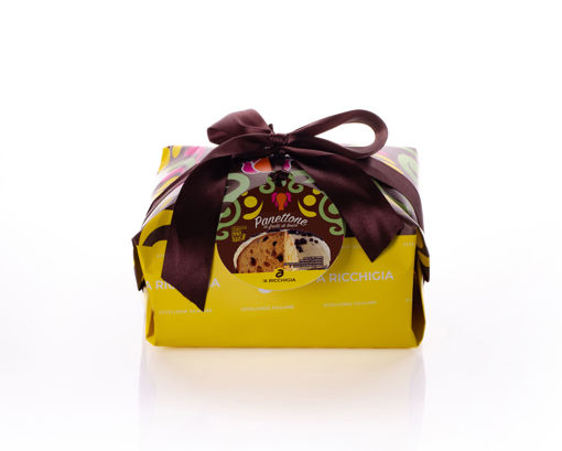 Immagine di PANETTONE FRUTTI DI BOSCO E CIOCC. GR.750 INCART. A MANO